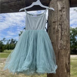 Size 24-36 2t-3t Dudu Cream Tutu Dress